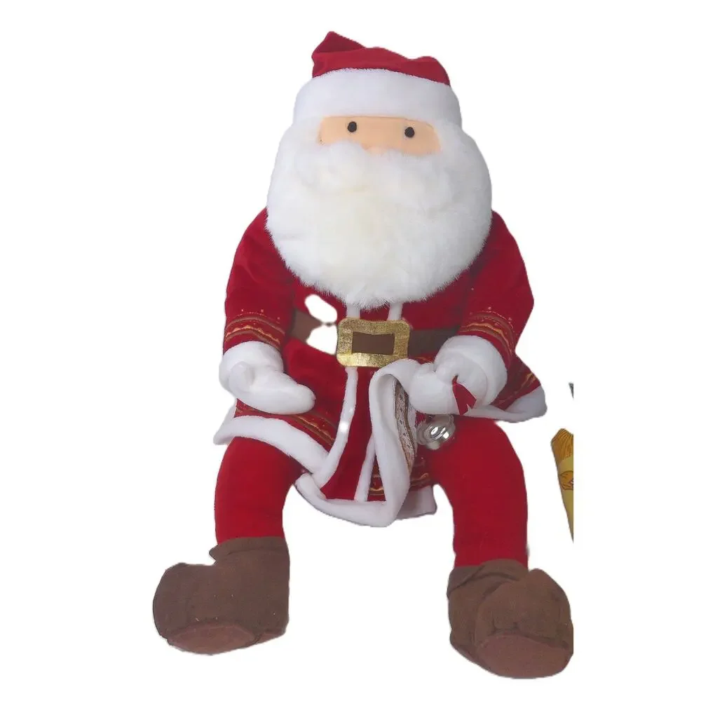 Vintage Hallmark The Polar Express Talking Santa Claus Plus